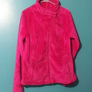 The North Face fuzzy jacket L